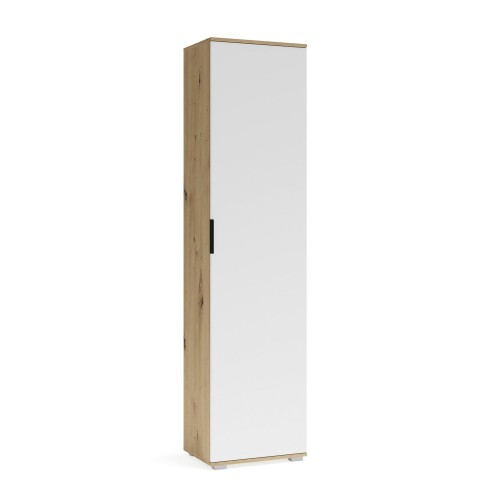 Gaiteņa skapis CLIF SL-50, ozols artisan/balts
